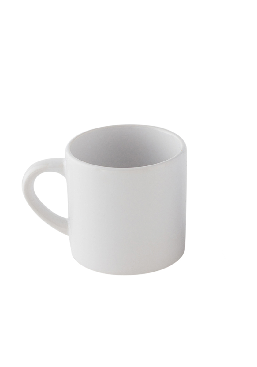 White Ceramic Glossy Little Mug