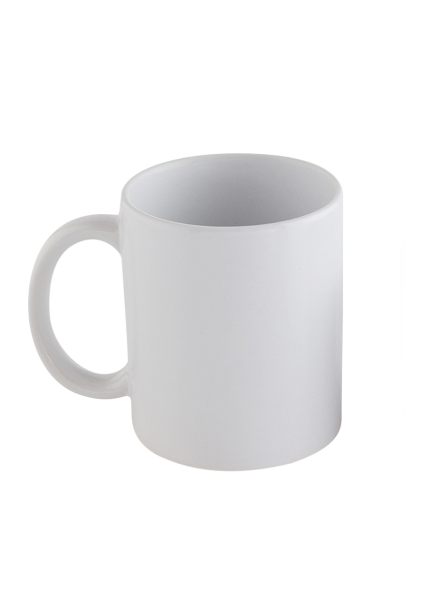 White Ceramic Glossy Mug